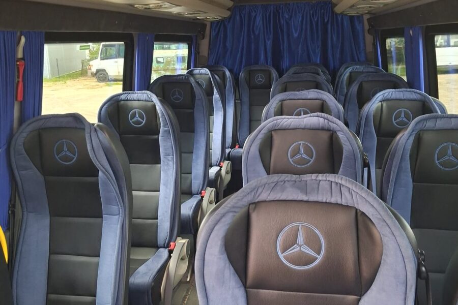 Mikroautobuso Mercedes-Benz Sprinter salonas